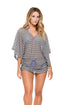 Luli Fama Desert Babe CABANA V-NECK DRESS